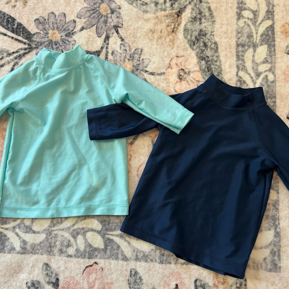 H&M Swim Shirt Rash Guard Set of 2